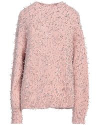 MSGM - Sweater Polyamide, Mohair Wool, Alpaca Wool, Metallic Fiber - Lyst