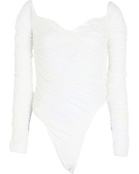 Mugler - Bodysuit Polyamide, Elastane - Lyst