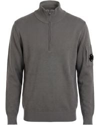 C.P. Company - Turtleneck Virgin Wool, Polyester - Lyst