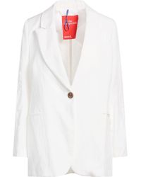 .., merci italia - Blazer Viscose, Linen - Lyst