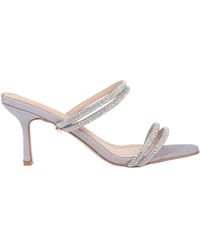 Twenty Four Haitch - Lilac Sandals Textile Fibers - Lyst
