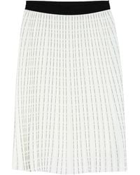 Karl Lagerfeld Midi Skirt - White