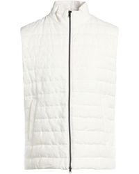 Herno - Vest Linen - Lyst