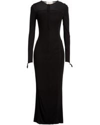 Blumarine - Maxi Dress Viscose, Elastane - Lyst