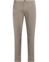 40weft - Khaki Pants Cotton, Elastane - Lyst