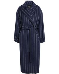 Cristinaeffe - Midnight Coat Polyester, Wool - Lyst
