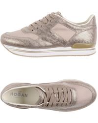 Hogan - Sneakers Soft Leather, Textile Fibers - Lyst