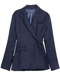 Charles Jeffrey Suit Jacket - Blue
