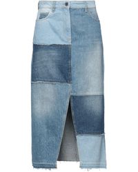 Pinko - Denim Skirt - Lyst