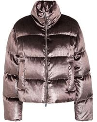 Peserico - Puffer Polyester, Nylon, Viscose, Metallic Fiber, Merino Wool - Lyst