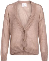 CROCHÈ - Cardigan Acrylic, Mohair Wool, Polyamide - Lyst