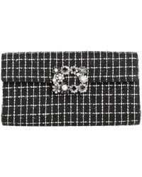 Roger Vivier - Handbag Textile Fibers - Lyst