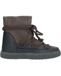 Inuikii - Charcoal Ankle Boots Leather - Lyst