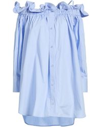 Dondup - Mini Dress Cotton - Lyst