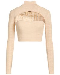 Elisabetta Franchi - Turtlenecks - Lyst