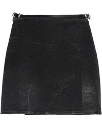 Givenchy - Denim Skirt Cotton - Lyst