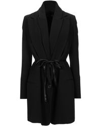 Ann Demeulemeester Abrigo - Negro