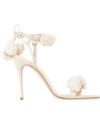 Magda Butrym - Ivory Sandals Leather - Lyst