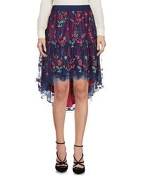 Pinko - Midi Skirt - Lyst