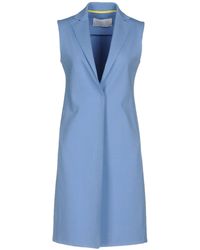 Harris Wharf London Gabardina - Azul