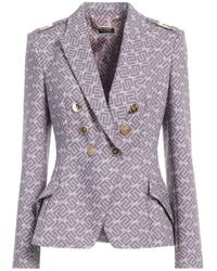 Elisabetta Franchi - Blazer - Lyst