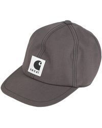 Carhartt - Sacai X Lead Hat Polyester, Wool, Cotton - Lyst