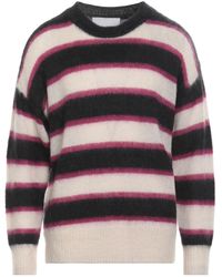 Isabel Marant - Maglione a righe in mohair - Lyst