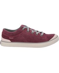 Teva - Burgundy Sneakers Leather - Lyst