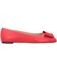 Bally - Ballet Flats Lambskin - Lyst