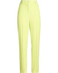 Babylon - Collection Lime Pants Polyester, Elastane - Lyst