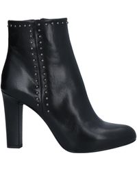 unisa black leather ankle boots