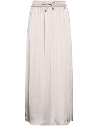 Herno - Maxi Skirt Polyester, Cotton - Lyst