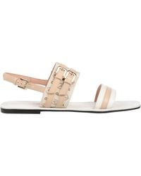 Pollini - Sandals Leather - Lyst