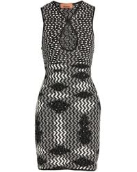 Missoni - Mini Dress Viscose, Polyamide, Polyester, Elastane - Lyst