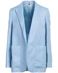 N_8 - Blazer Linen, Silk - Lyst