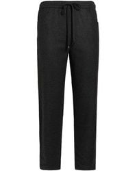 Antonelli - Charcoal Pants Virgin Wool, Viscose, Polyester, Elastane - Lyst