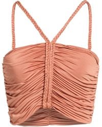 ViCOLO - Camel Top Pes, Elastane - Lyst