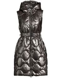 Fracomina - Charcoal Puffer Nylon, Polyurethane - Lyst