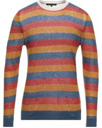 Pullover Coton Brian Dales pour homme en coloris Marron Homme Vêtements Pulls et maille Pulls ras-du-cou 