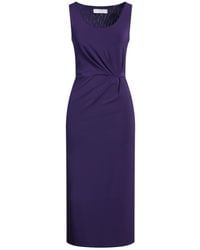 Kaos - Midi Dress Acetate, Polyamide, Elastane - Lyst