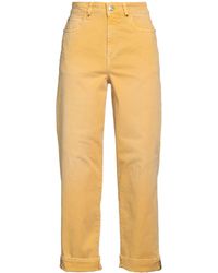 Angelo Marani - Marigold Pants Cotton, Elastane - Lyst