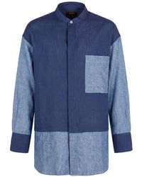 Moorer - Shirt Linen - Lyst