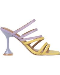 Emanuélle Vee - Sandals Leather - Lyst