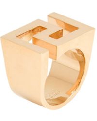 Versace - Ring Metal - Lyst