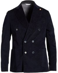OVER/D - Midnight Blazer Cotton, Polyester, Elastane - Lyst