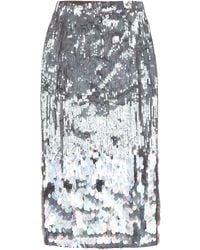 P.A.R.O.S.H. - Midi Skirt - Lyst