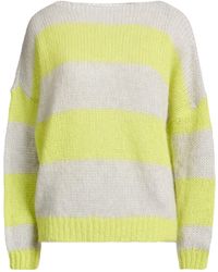 Rebel Queen - Lime Sweater Mohair Wool, Alpaca Wool, Polyamide - Lyst