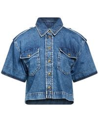 Sandro - Camisa Vaquera - Lyst