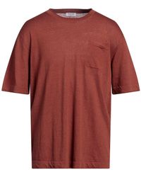 Paltò - Tan Sweater Linen, Cotton - Lyst