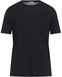 Boglioli - Midnight T-Shirt Linen - Lyst